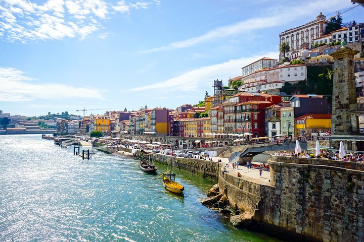 Douro Valley wine terrace views