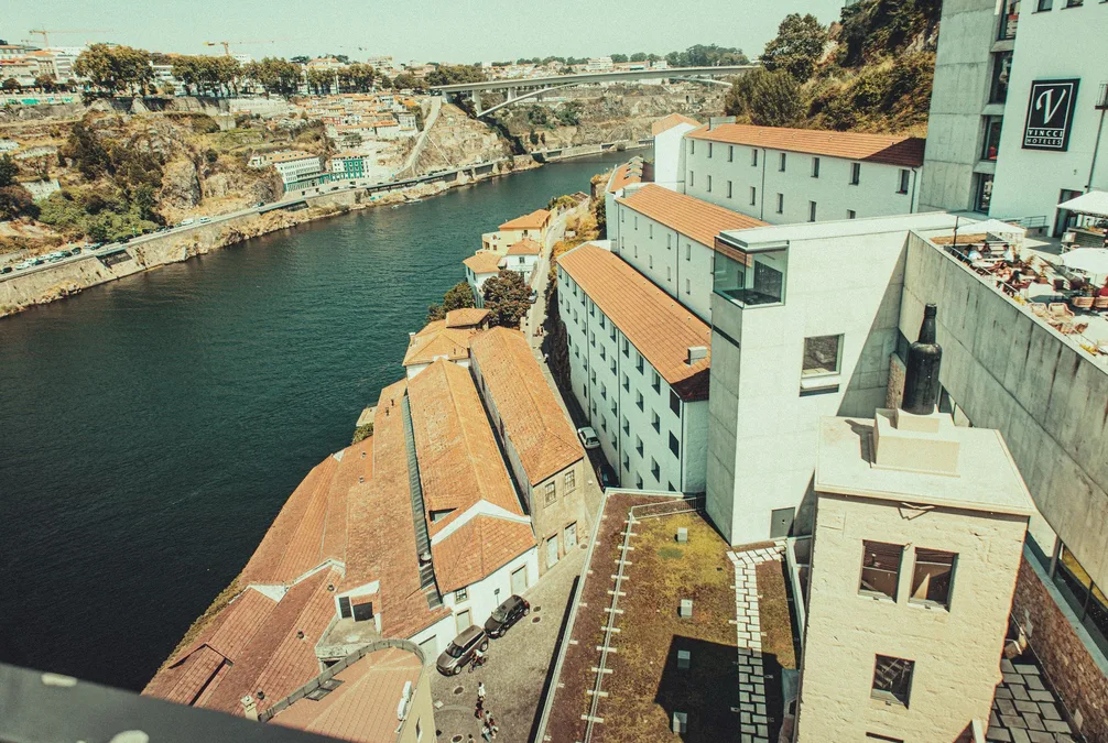 Porto Portugal port wine cellars Vila Nova de Gaia riverside